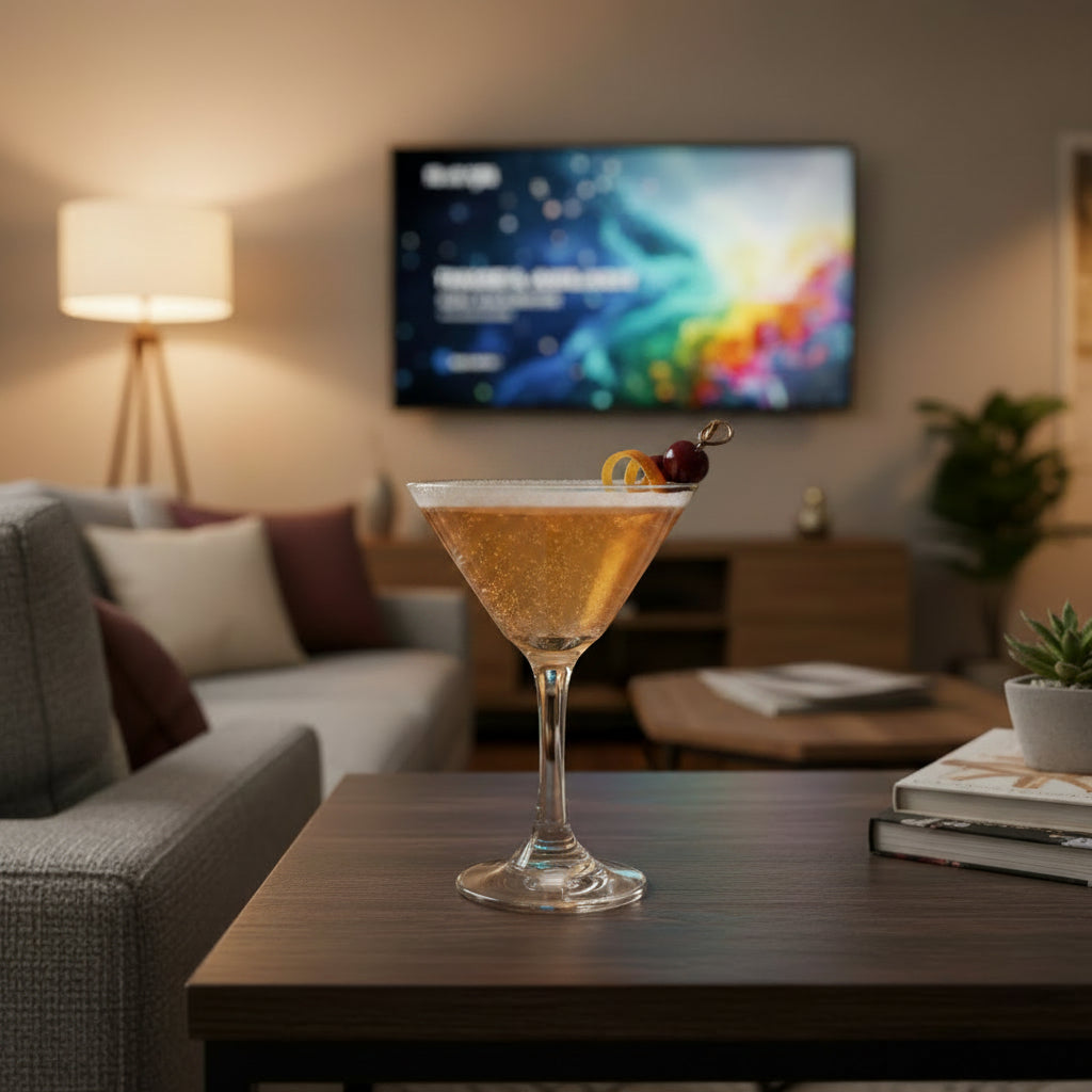 COPA DE VIDRIO PARA MARTINI