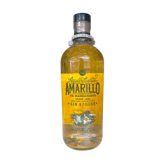 AGUARDIENTE AMARILLO DE MANZANARES 750ML