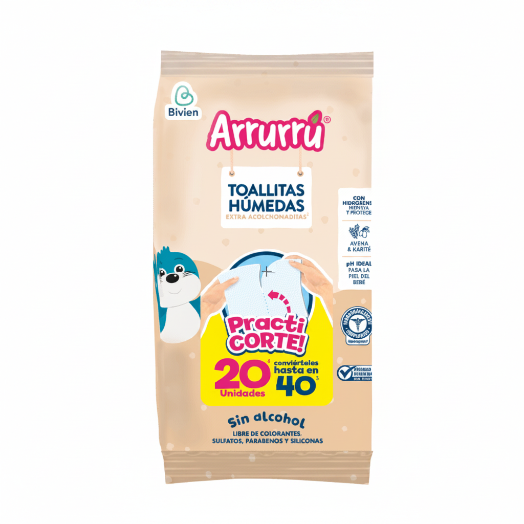 TOALLITAS HÚMEDAS AVENA KARITE 20U