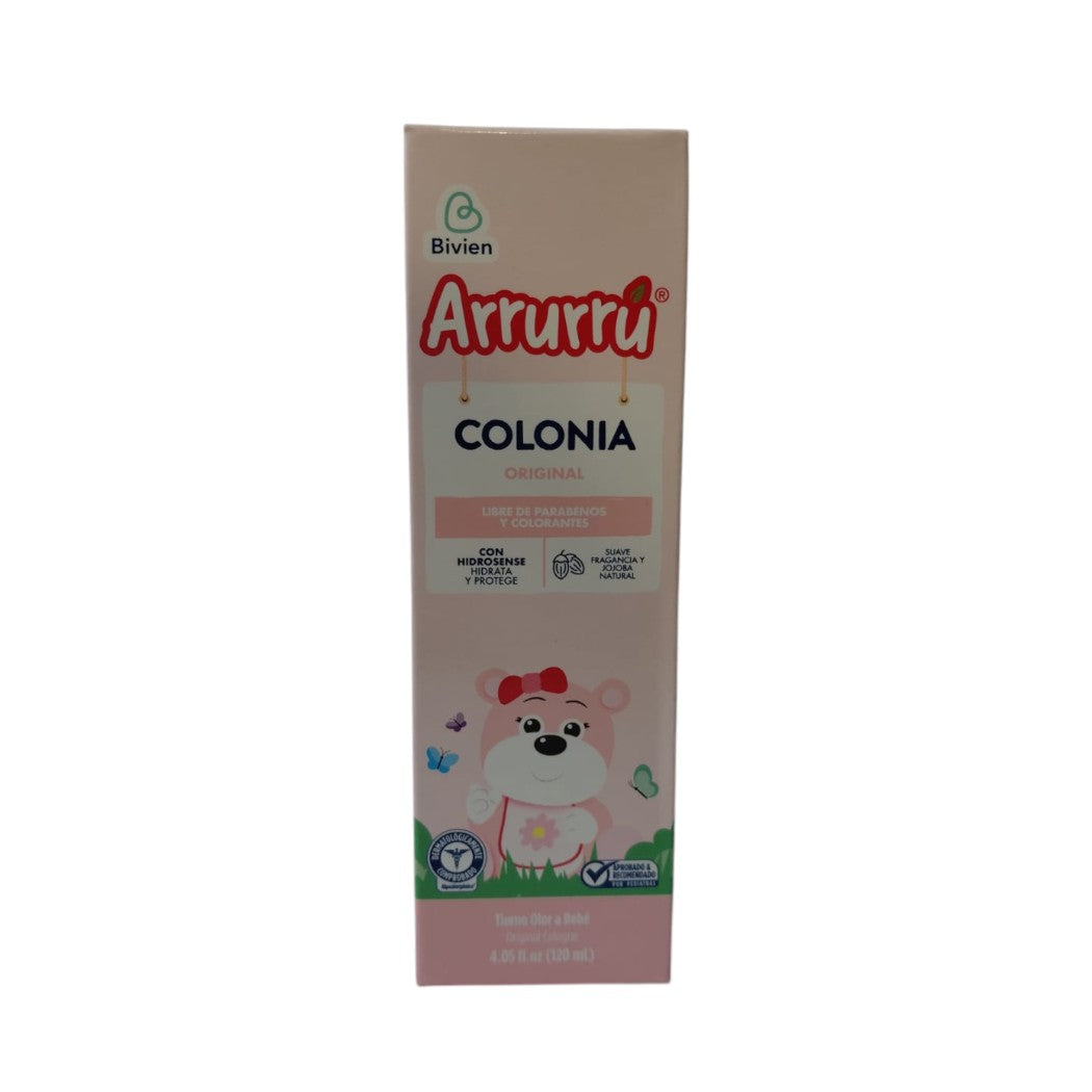 COLONIA PARA BEBÉ ROSADO 120ML