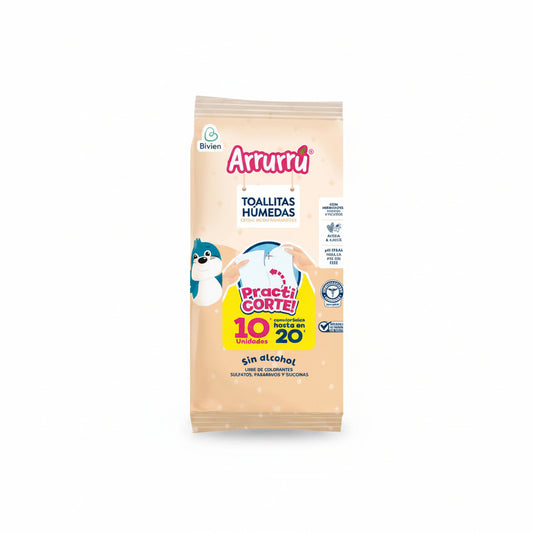 TOALLITAS HÚMEDAS AVENA KARITE 10U