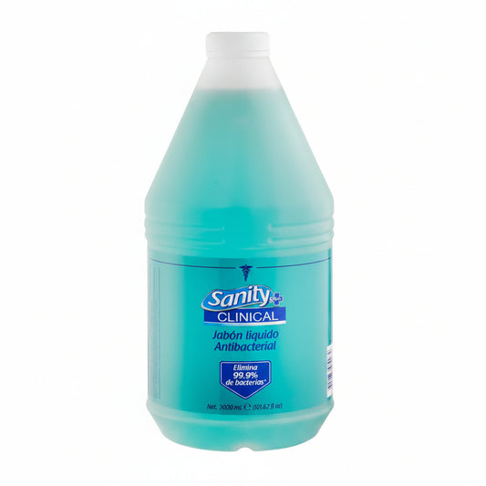 JABÓN LÍQUIDO ANTIBACTERIAL SANITY 2000ML