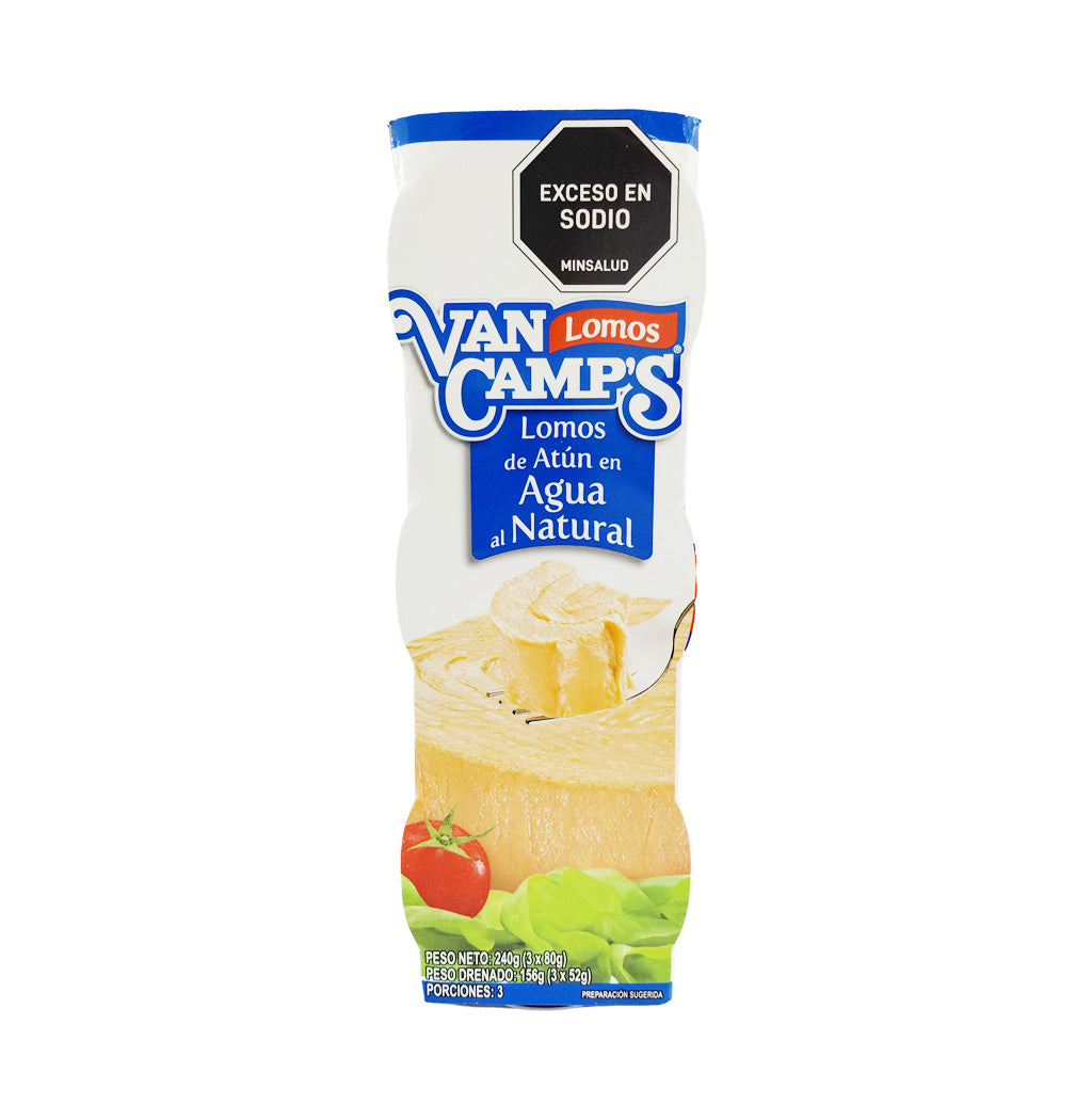 ATÚN AGUA EASY OPEN VAN CAMPS 80GR