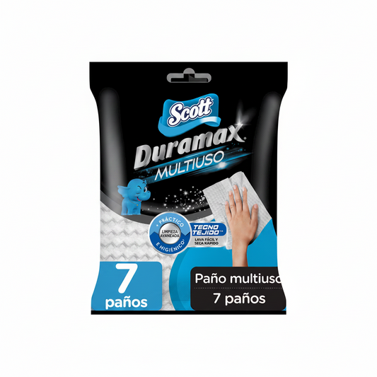 PAÑO MULTIUSO DE LIMPIEZA DURAMAX AZUL