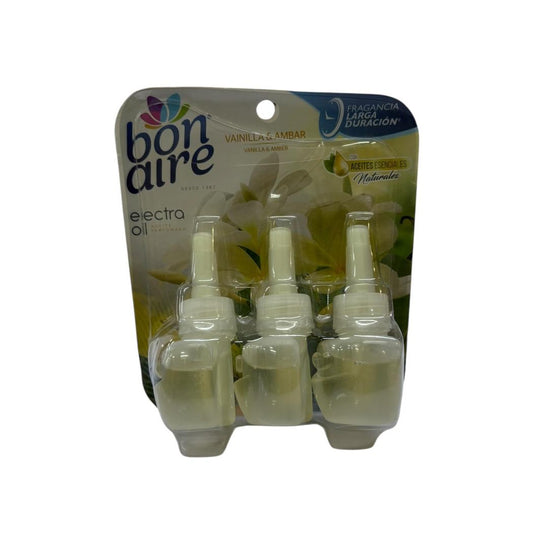 AROMATIZANTE REP. ELECT OIL VAINILLA 3PACK
