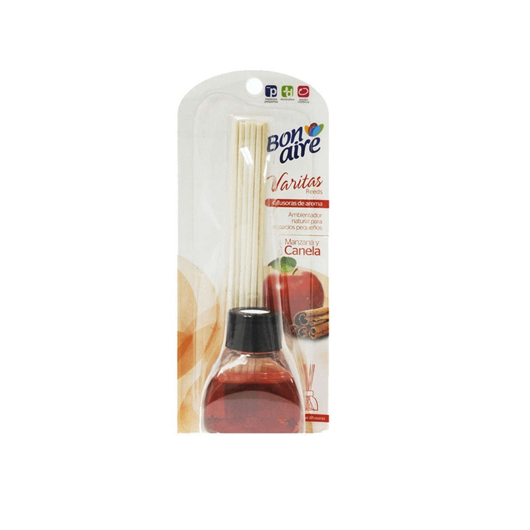 AROMATIZANTE VARITA AROMA MANZANA CANELA BONAIRE 40ML