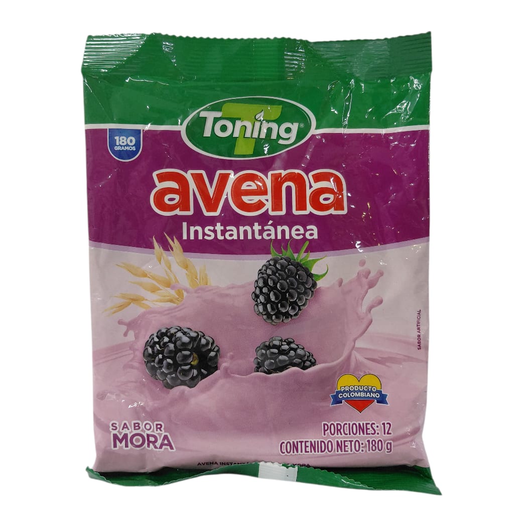 AVENA INSTANTANEA MORA TONING 180GR