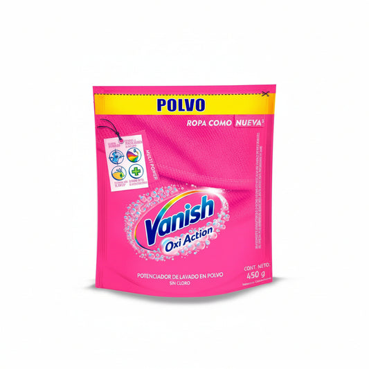 QUITAMANCHAS LAVADO EN POLVO VANISH 450GR
