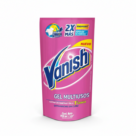 QUITAMANCHA LÍQUIDO PINK DOYPACK VANISH 800ML