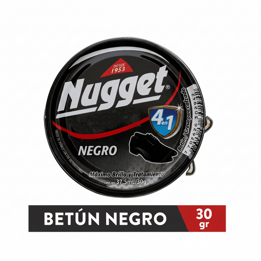 BETÚN EN PASTA COLOR NEGRO 30GR