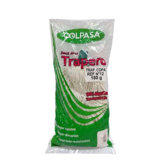 MOTA DE TRAPEADOR ALGODON #12 170GR