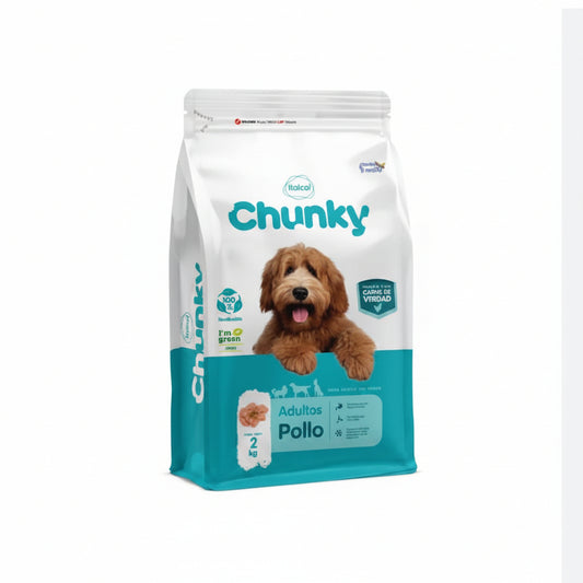 ALIMENTO PARA PERRO ADULTOS CHUNKY 2KG