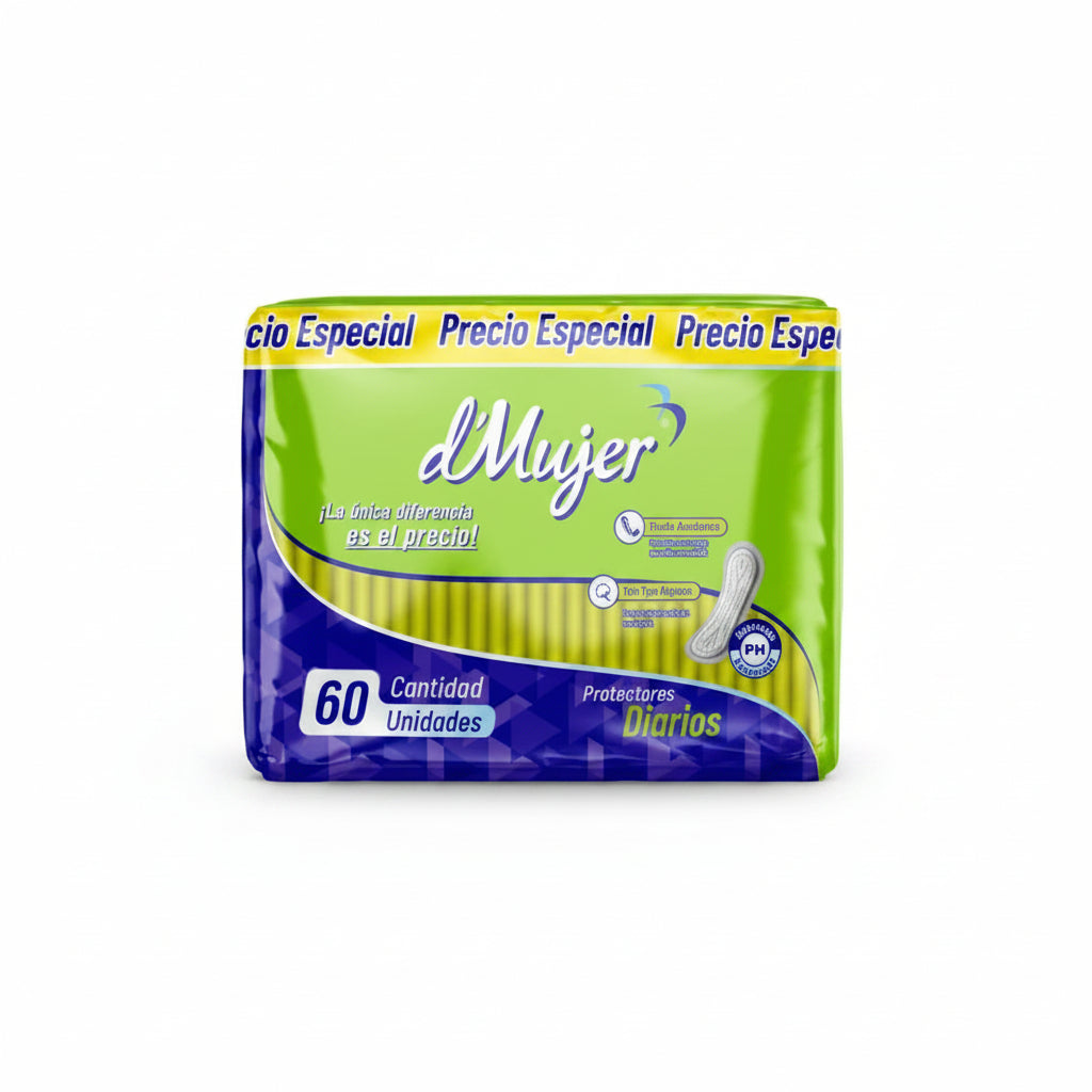 TOALLAS SANITARIAS DMUJER 60U