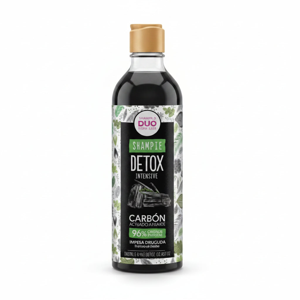 SHAMPOO CARBÓN BAMBÚ DUO 340ML