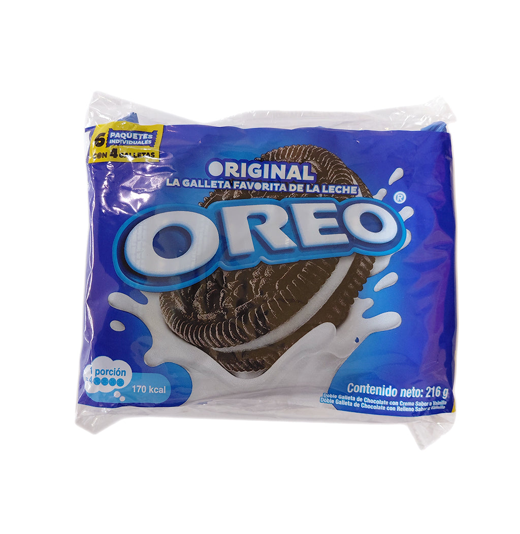GALLETAS CHOCOLATE OREO 216GR