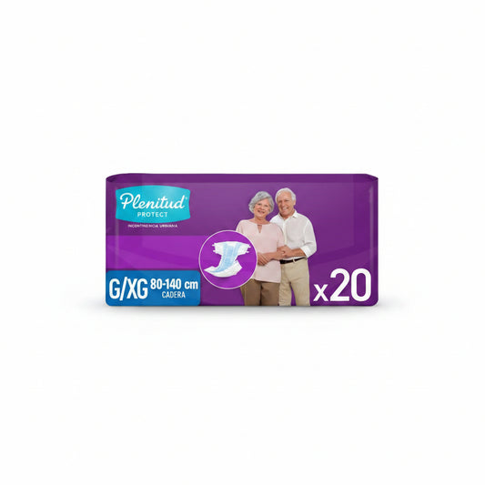PAÑALES PARA ADULTO MULTICIERRE G/XG 20U