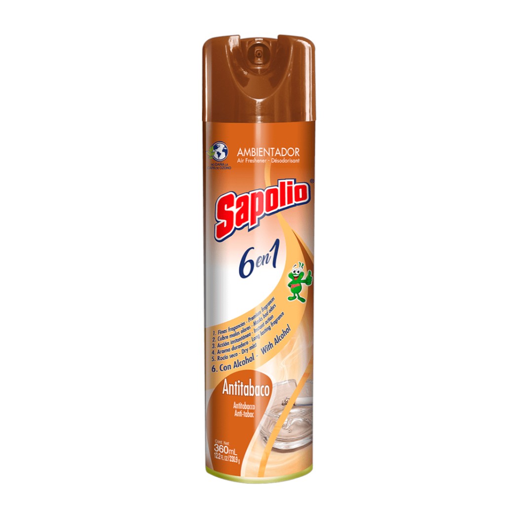 AROMATIZANTE SPRAY ANTITABACO 360ML