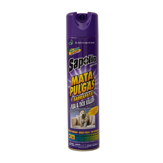 INSECTICIDA MATA PULGAS SAPOLIO 360ML