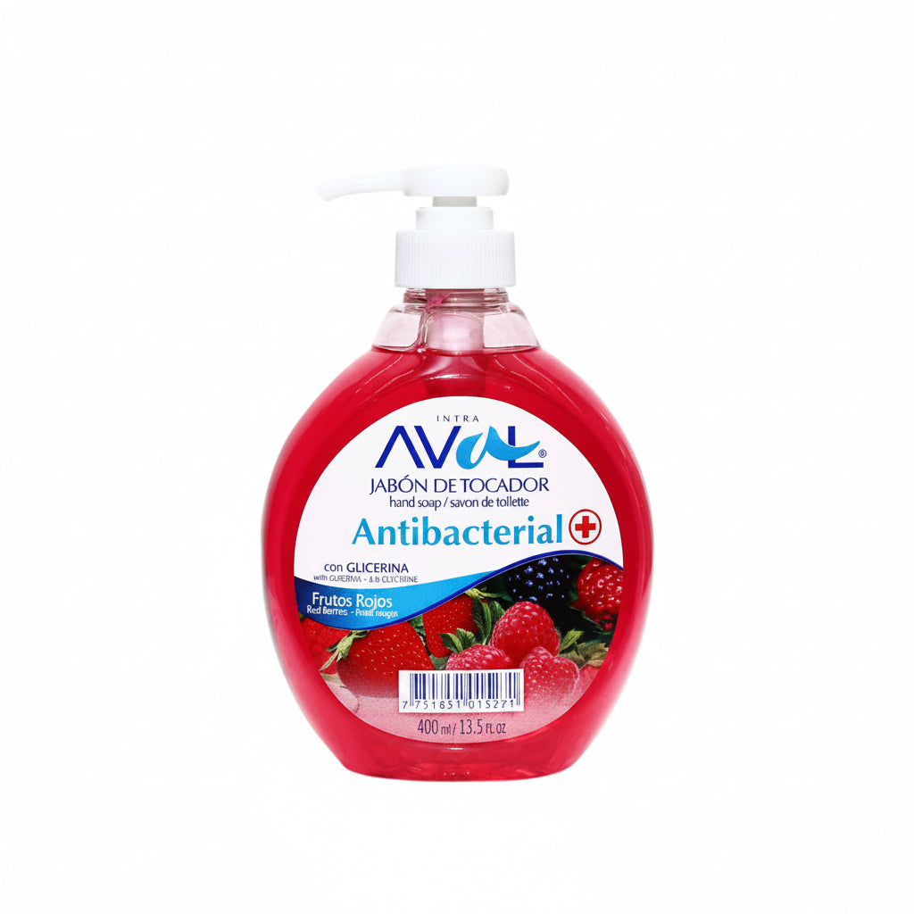 JABÓN PARA MANOS FRUTOS ROJOS 400ML