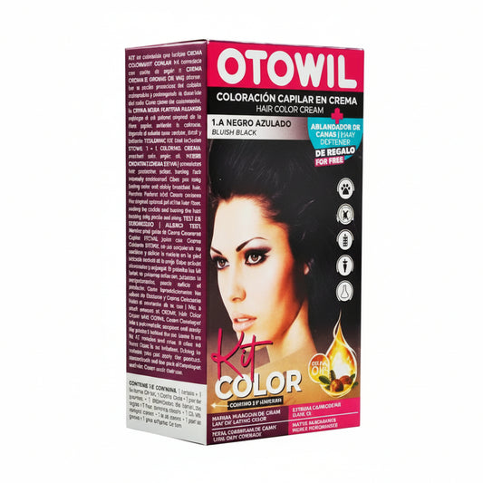 KIT COLORACIÓN NEGRO AZULADO 1.A