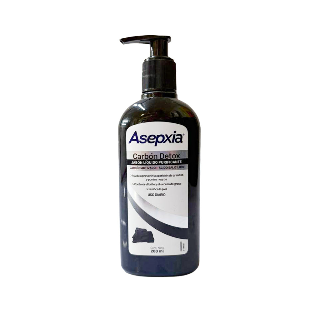 JABÓN LÍQUIDO CARBÓN 200ML
