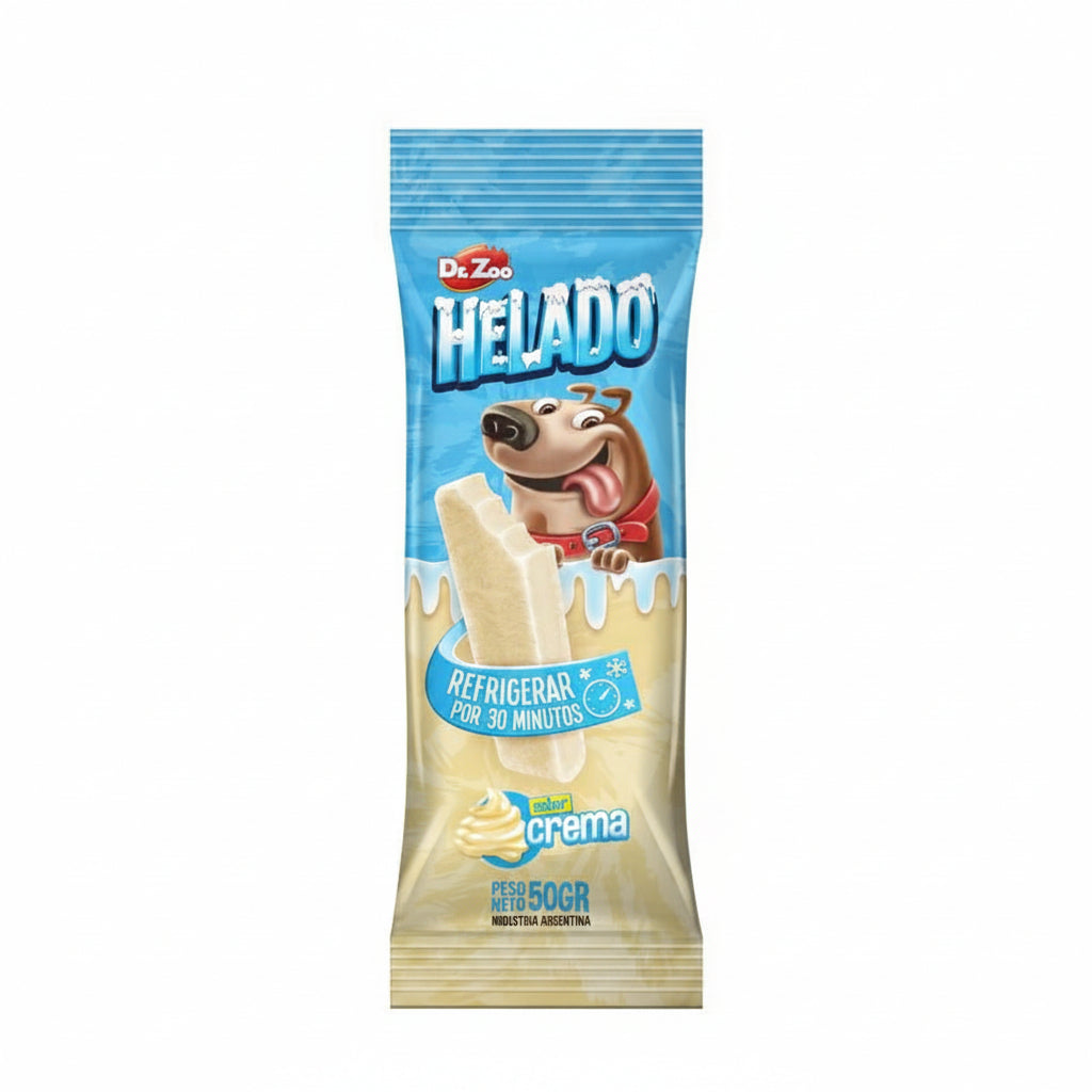 HELADO CREMA PARA PERRO ADULTO 50GR