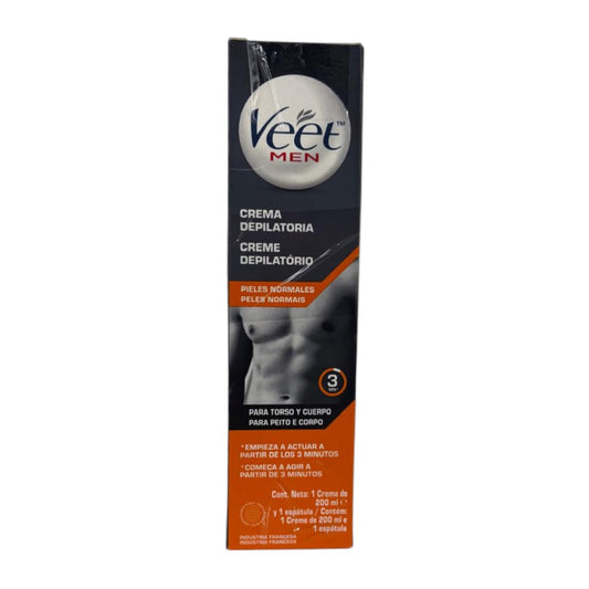 CREMA DEPILADORA PIEL NORMAL MEN 200ML
