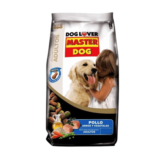 ALIMENTO MASCOTA ADULTO POLLO MASTER DOG 1KG