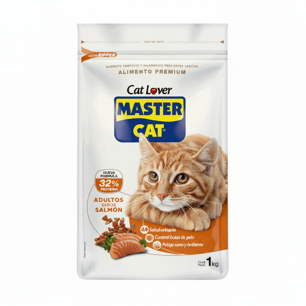 ALIMENTO PARA GATO ADULTO SALMÓN 1KG