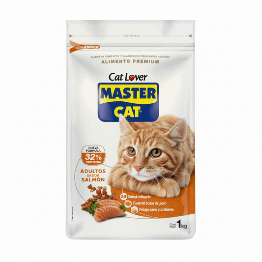 ALIMENTO PARA GATO ADULTO SALMÓN 1KG