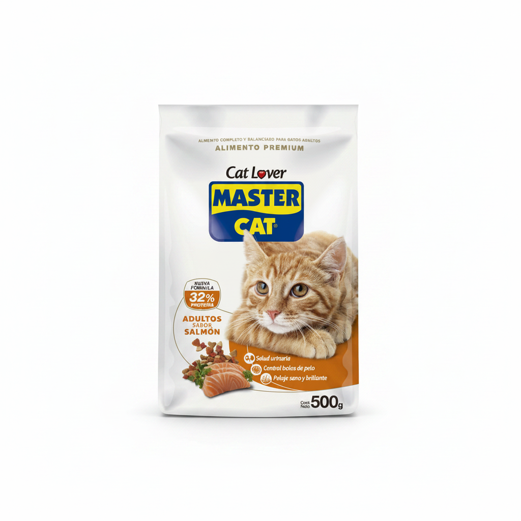 ALIMENTO PARA GATO ADULTO SALMÓN 500GR