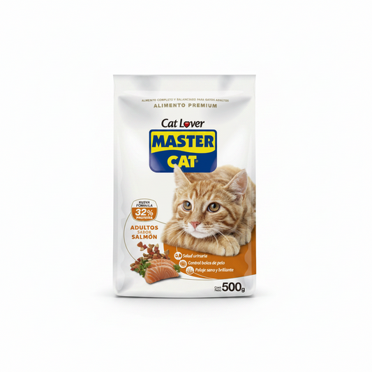 ALIMENTO PARA GATO ADULTO SALMÓN 500GR