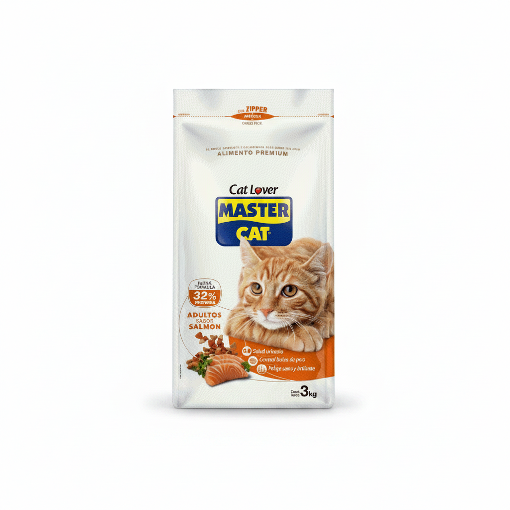 ALIMENTO PARA GATO ADULTO SALMÓN 3KG