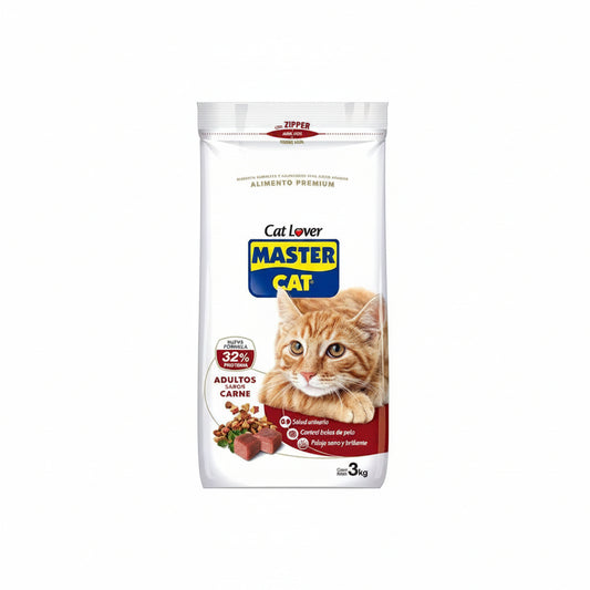ALIMENTO PARA GATO ADULTO DE CARNE 3KG