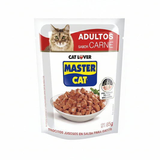 ALIMENTO PARA GATO JUGOSOS CARNE 85GR