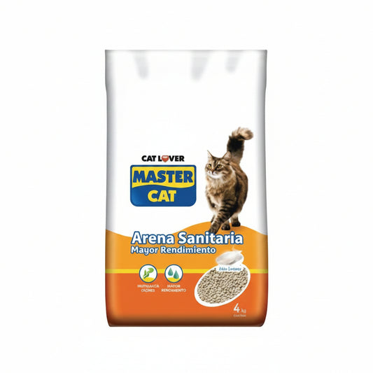 ARENA PARA GATO MASTER CAT 4KG