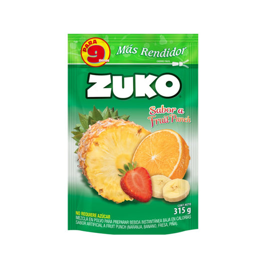 BEBIDA INST. FRUIT PUNCH ZUKO 315GR