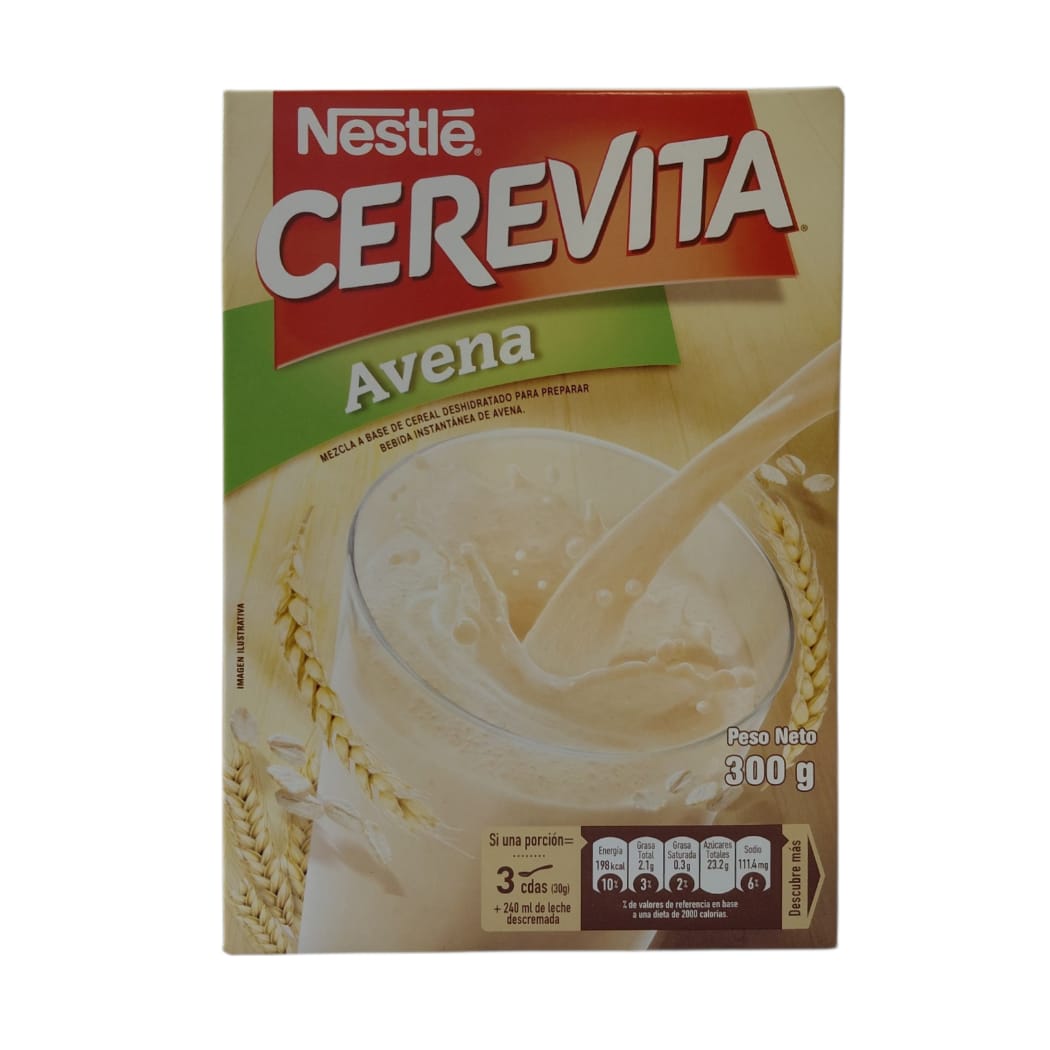 BEBIDA DE CEREAL INST. CEREVITA AVENA 300GR