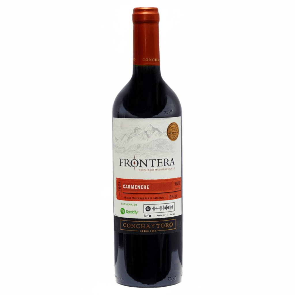 VINO TINTO CARMENERE FRONTERA 750ML