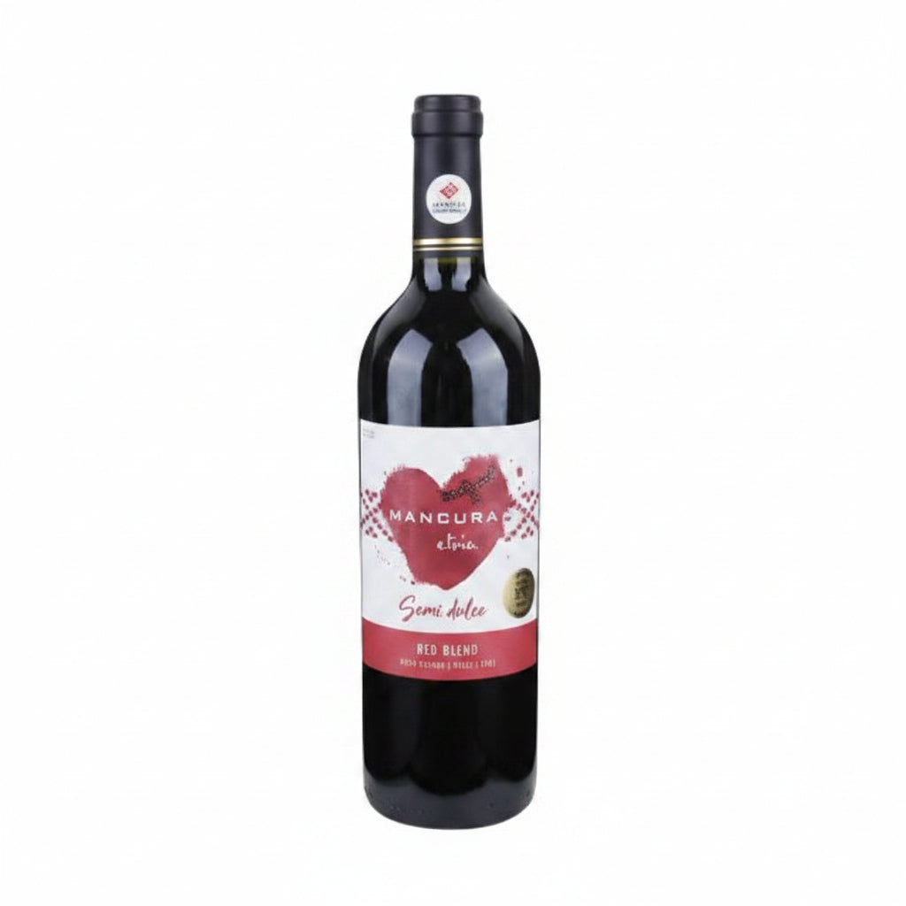 VINO RED BLEND SEMIDULCE MANCURA 750ML