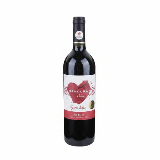VINO RED BLEND SEMIDULCE MANCURA 750ML