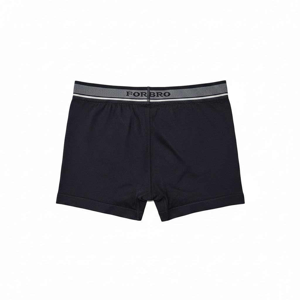 BÓXER NEGRO PARA NIÑO FORBRO