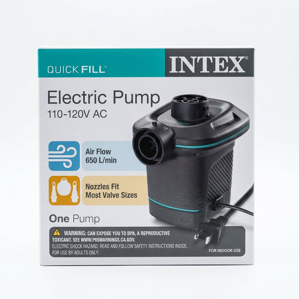 BOMBA DE AIRE ELÉCTRICA PORTÁTIL 110-120V