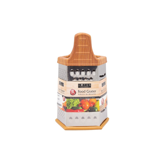 RALLADOR DE ALIMENTOS 6 LADOS
