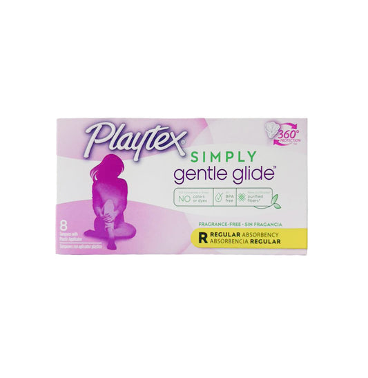 TAMPONES FEMENINOS SIN FRAGANCIA 8U