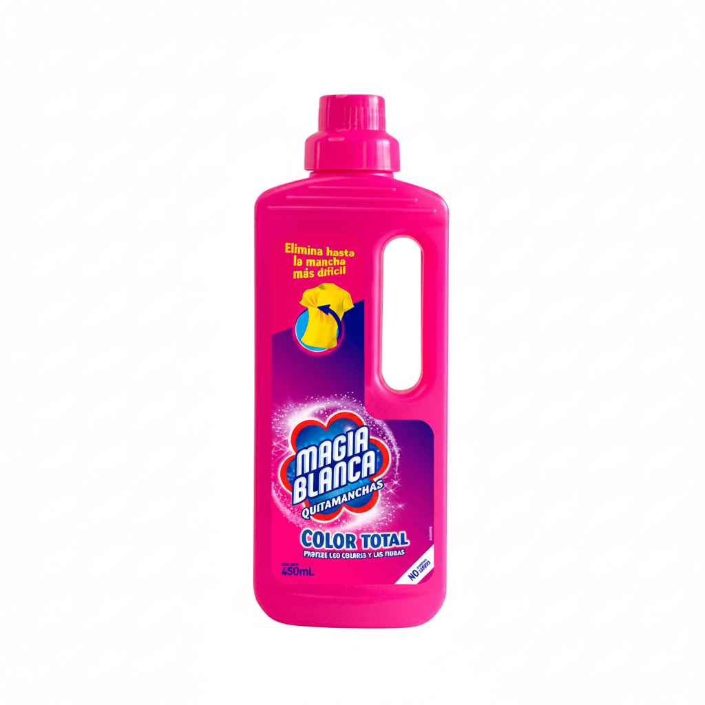 QUITAMANCHAS LÍQUIDO COLOR TOTAL 450ML