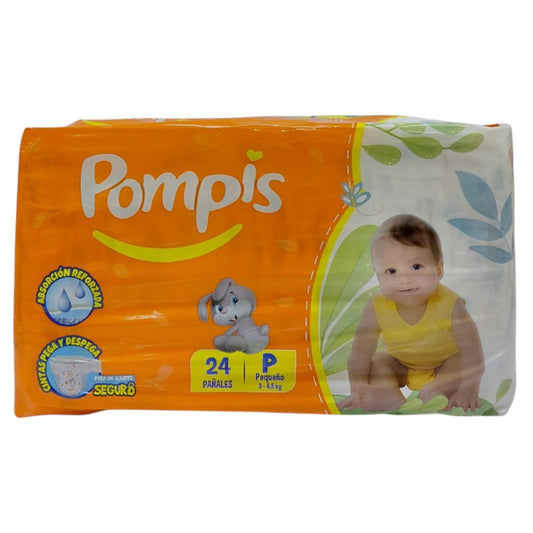 PAÑALES DESECHABLE SMALL 24U