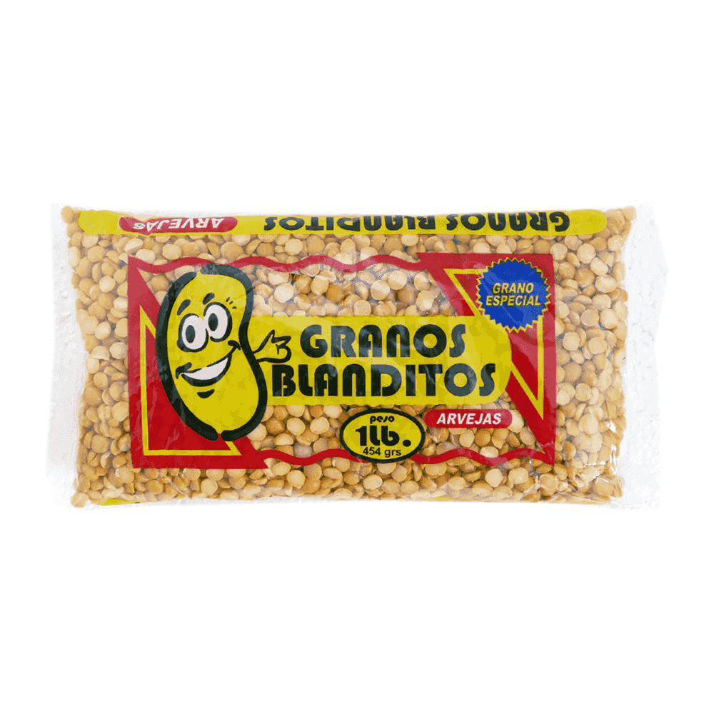 ARVEJAS AMARILLA BLANDITOS 1LB
