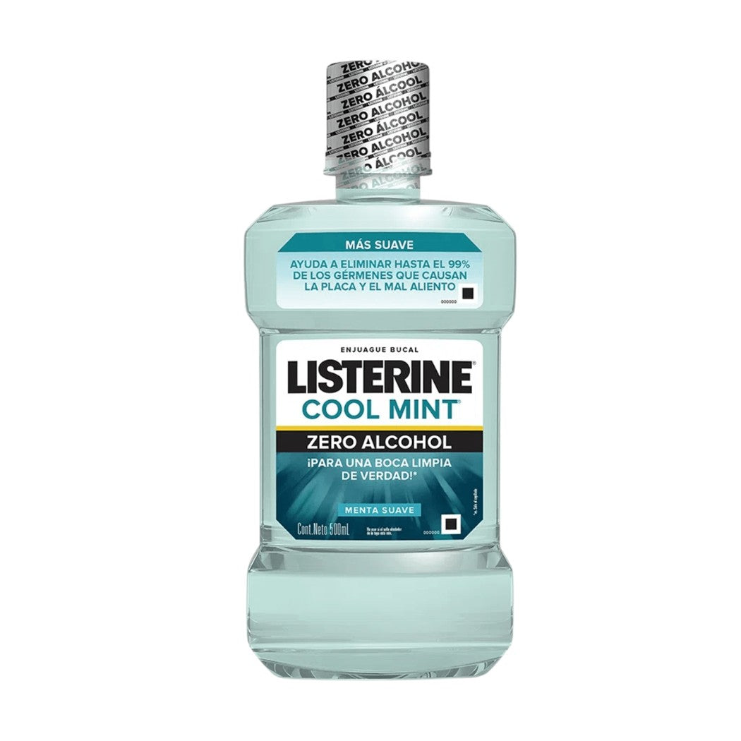 ENJUAGUE MENTA FRESCA ZERO LISTERINE 500ML