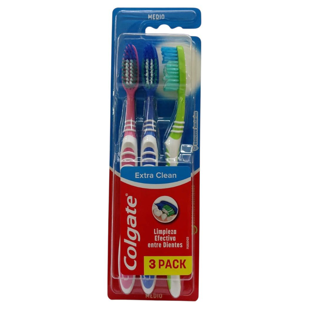 CEPILLO DENTAL EXT CLEAN 3PACK